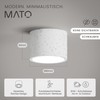 MATO 3x Surface-Mounted Spotlight GX53 White - IP44 Splashproof -