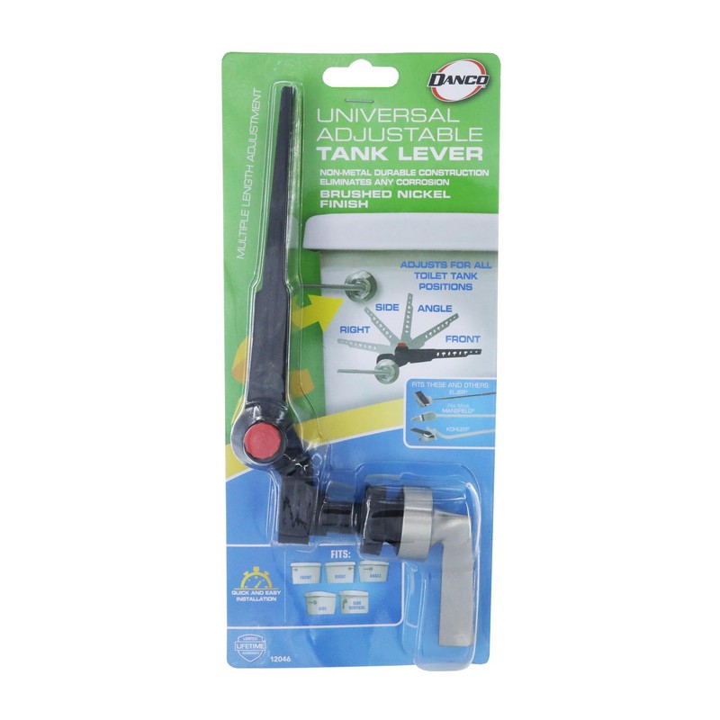 Danco 12046 Straight Replacement Handle with Front Angle/Side/Vertical Mount in