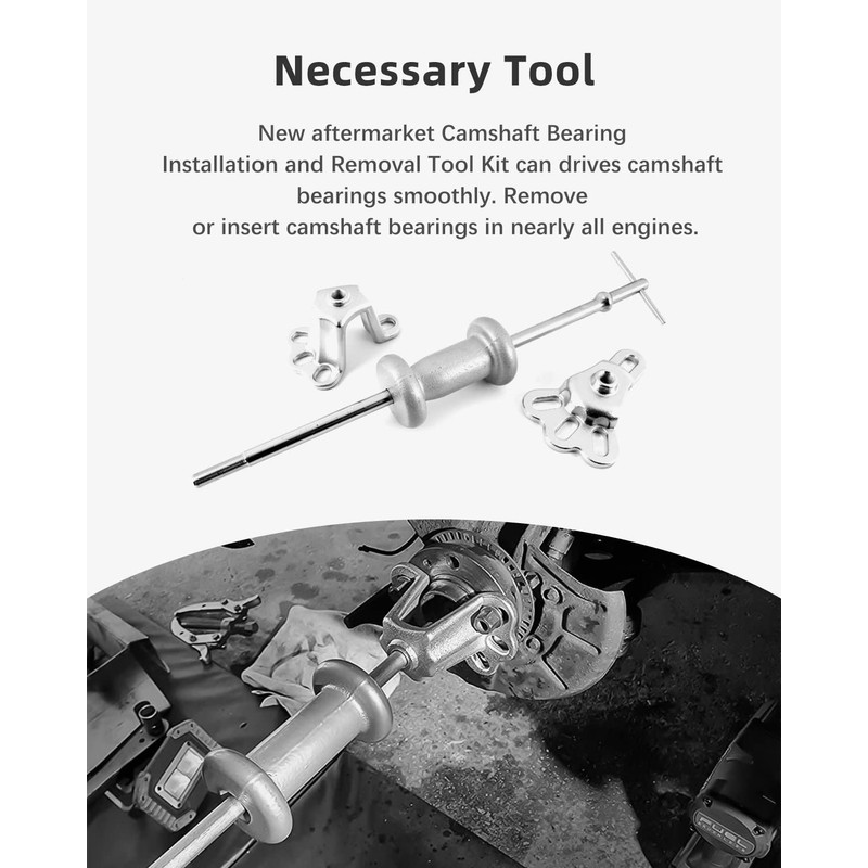 ACZCR 9-Way Slide Hammer Puller Set Front Wheel Hub Bearing