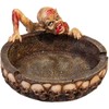 Fujima Polyresin Zombie Ashtray - 4"
