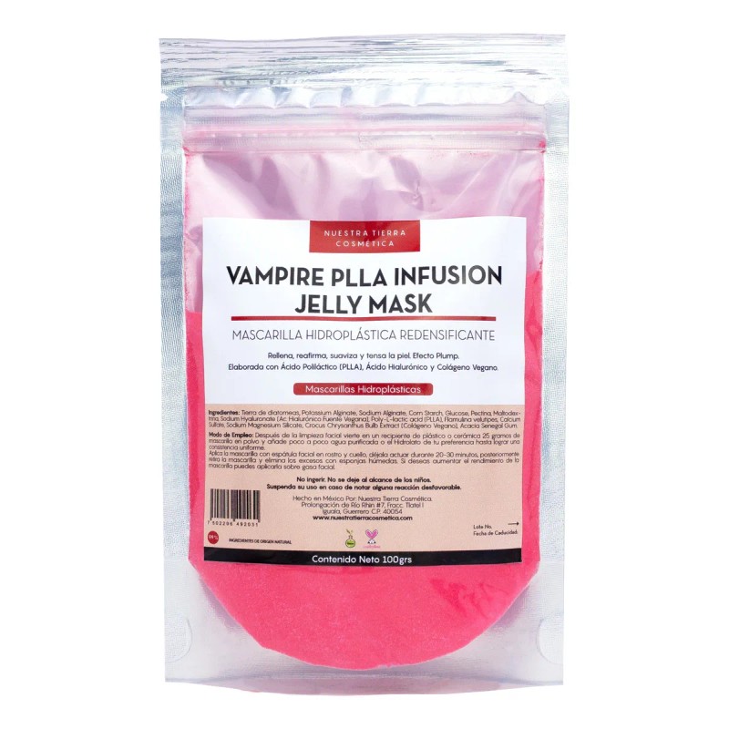 Mascarilla Hidroplástica Vampire Rellenadora Poliláctico