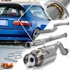 PM PERFORMOTOR 4.5" Burnt Tip Muffler Racing Catback Exhaust Compatible