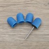 eMagTech 11pcs Sanding Cap Polisher Manicure Tools Frosted Cap Sand