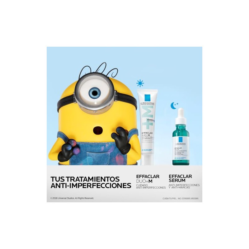 La Roche-Posay Effaclar DUO +M Crema Hidratante Anti-imperfecciones, 40 ml