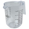 Birkmann 1010741310 Messbecher, Easy Baking, 1 L mit Rutsch, Kunststoff,