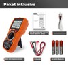 Digital Multimeter with 6000 Counts, True RMS Voltmeter Ohmmeter Ammeter,