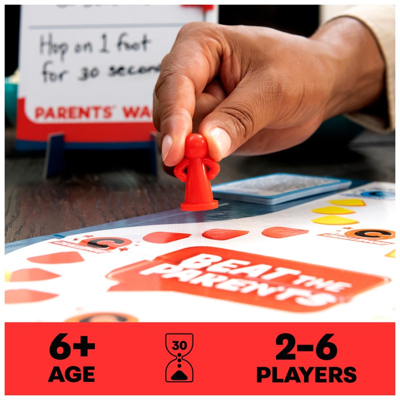 Spin Master Games, Beat The Parents Classic Family Trivia Game,