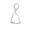 KRIO® - Brown orange coloured disthen/Kyanite pendant with silver eyelet.