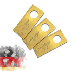 Genisys 30 Titanium Replacement Blade Blades Compatible with Honda Miimo (LongLife - 0.5 mm) + 30 Screws [DIN EN 50636 Tested]