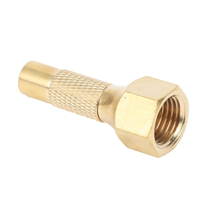 Schrader Female To 1/4 Npt Female, Twist NPT Internal Thread