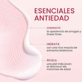 Crema anti-arrugas con Aloe vera y extracto de Uva, 1.69Oz/50ml