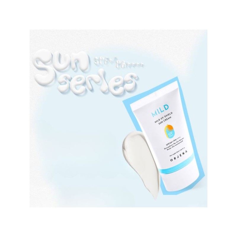 ORJENA Mild UV Shield Sun Cream SPF50+ PA++++ 50ml