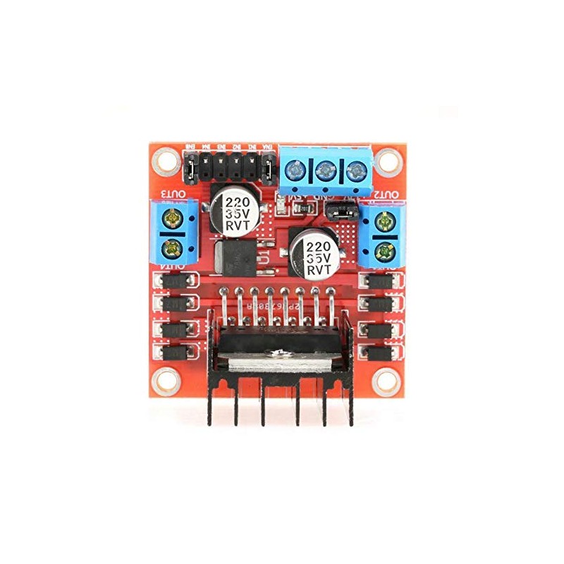 2pcs L298N Driver Board L298 Stepper Motor Drive Controller Module