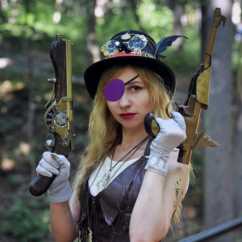 2 Pcs Single Eye Patch, Adjustable Eye Patch for Amblyopia,