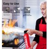 AmzBoom 2-Pack Fire Extinguisher Kit,Compact ABCK Spray for Home, Kitchen,