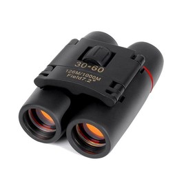 Portable 30x60 Mini Binoculars, Lightweight Foldable Binoculars, Wide View Angle Binoculars for Adults Kids Bird Watching,Opera Concert, Travel, Hiking, Outdoor Scenery, Football Game