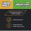 Liquid Nails LN-905 12 Pack Landscape Block Adhesive (Low-VOC), Tan