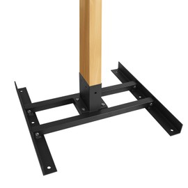 POSTYBAY 1 Pcs 2"x 4" Protable Shooting Target Stand Base,Double T-Shaped Base Target Stand for Shooting Fit for 2"x4" Post