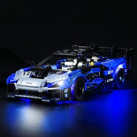 GEAMENT LED Light Kit Compatible with McLaren Senna GTR -for Technic 42123 Model Set (Model Set Not Included)