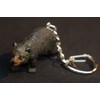 Miniblings Bear Key Ring Chain Forest Animal Brown Teddy Dark