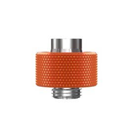 PrimoChill SecureFit SX - Premium Compression Fitting for 1/2in ID x 3/4in OD Flexible Tubing (F-SFSX34) - Available in 20+ Colors, Custom Watercooling Loop Ready - Candy Copper