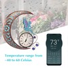 MUMTOP 16 Inch Fairy Indoor Outdoor Thermometer, Large Number Decorative