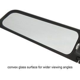 Espejo retrovisor para motocicleta, resistente a la oxidación, de aleación de aluminio giratorio para reparación.