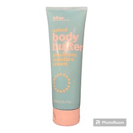 Bliss Naked Body Butter Maximum Moisture Cream 6.7oz Unscented