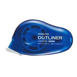 Kokuyo Tape Glue Dot Liner Long 50 Body, Width 0.4 inches (10 mm) x 166.4 ft (50 m), Tape-DM4300-10 [Bulk Purchase 3 Pieces]