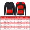 Heated Thermal Underwear for Men Women Temperature Adjustable Thermal Long