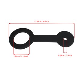 OZXNO 2pcs RV Shower Door Travel Latch Strap Silicone RV Bathroom Door Lock Strap Compatible with F100158276 0273349