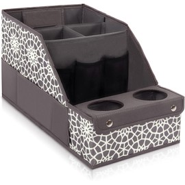 MULISOFT Car Seat Organizer - Backseat with 11 Compartments, 2 Cup Holders, and 2 Oversized Side Pockets for Travel and Storage