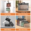 Bgtecho 12 Pack Handbag Storage,Storage Organizer with Zipper & Handle,Dust