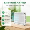 16x20x4 Furnace Filter Replacement MERV 11 Compatible with Honeywell FC100A1003,HVAC