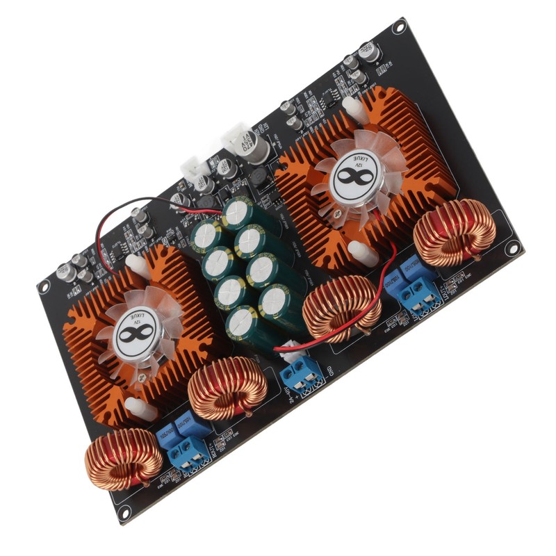 D‑Class Power Amplifier Board Double Core Digital Module 2x600W YJ‑TPA3255