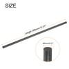 sourcing map Graphite Rod, Graphite Stirring Rod Cylinder Stick Carbon