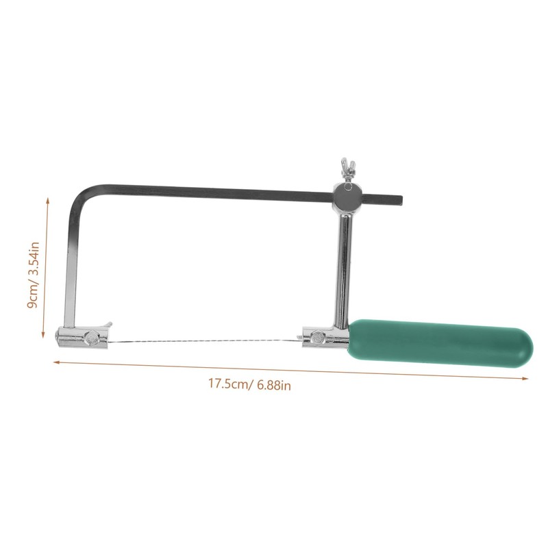 TEHAUX Small Metal Hacksaw Jewelry Accessory Jewelers Bow Saw for