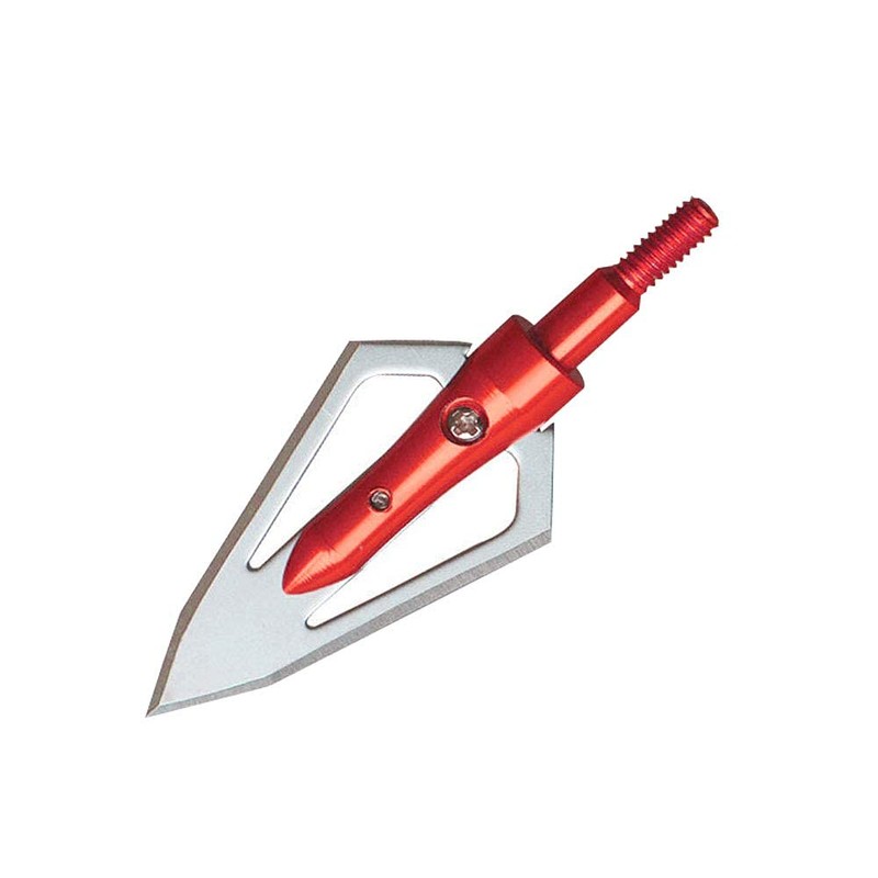 EOOENOON Hunting Broadheads 100 Grain, Archery Broadheads Screw-in Arrow Heads