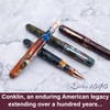 Conklin 1898 Fountain Pen, Misto Purple - Broad Nib |