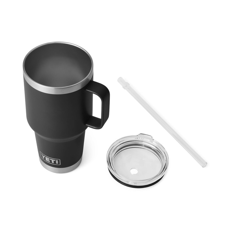YETI Rambler 35 oz Tumbler with Handle and Straw Lid,