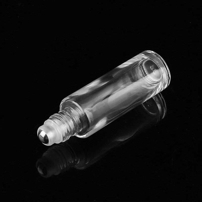 12Pcs 10ml Roll On Glass Bottles for Essential Oil Glass