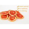 Premium Dried Grapefruit Slices 3.5 Oz/100g,Dehydrated Grapefruit,100% Natural,No Additives &