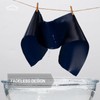 FAKILO Dark Blue Satin Ribbon 10 cm x 20 m