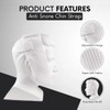 Bistras Super Deluxe White Chin Strap for Cpap Users -