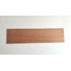 Unbranded Mahogany Wood Sheet Plank Thin 1/32" Thick x 3"