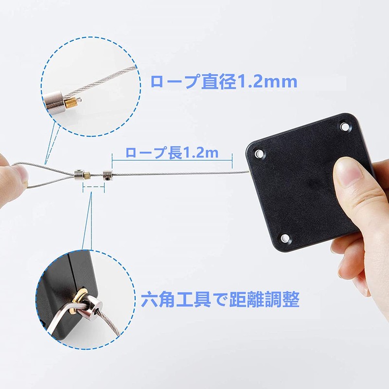 Samcos Door Closer, Automatic Door Closer, Paste Screws, Dual Use,