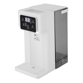 DYNAMI Instant Hot Water Dispenser,1500W 3L Countertop Water Boiler & Warmer for Tea, Coffee,Adjustable Water Temperature and Water Output Volume W/Child Locks&Night Light (White)