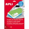 APLI 12920 Archival Labels 190 x 61 mm 10 Sheets