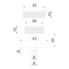 MESAN Brand Mini Piezo Buzzer Single Tone 95dB Terminal Type