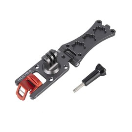 NICEYRIG Backpack Shoulder Strap Holder with 360° Swivel Hook, Backpack Strap Holder Clip Mount